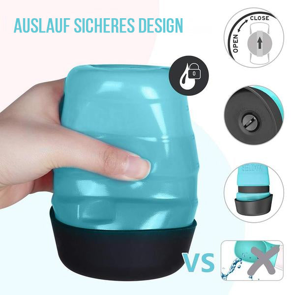 2021 Tragbare Hunde Wasserflasche Neues Design - BPA Frei