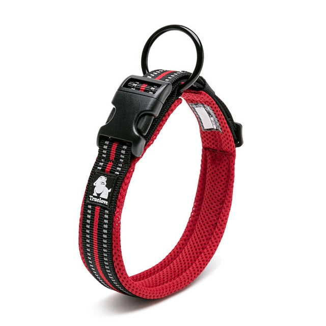 Premium reflektierendes Nylon-Hundehalsband
