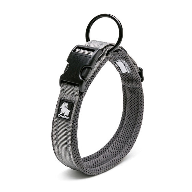 Premium reflektierendes Nylon-Hundehalsband