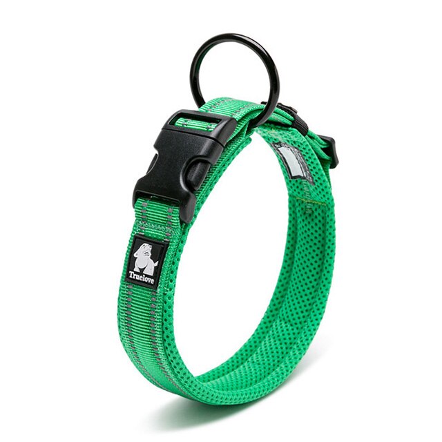 Premium reflektierendes Nylon-Hundehalsband