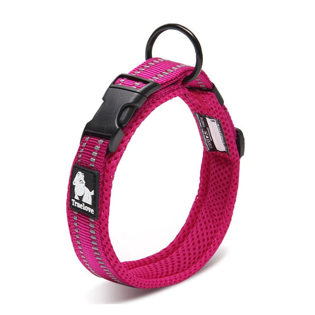 Premium reflektierendes Nylon-Hundehalsband