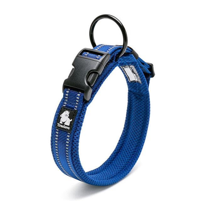 Premium reflektierendes Nylon-Hundehalsband