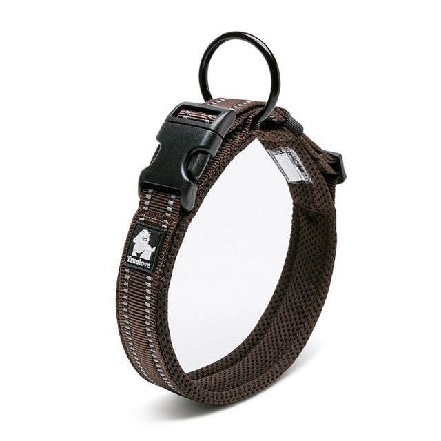 Premium reflektierendes Nylon-Hundehalsband