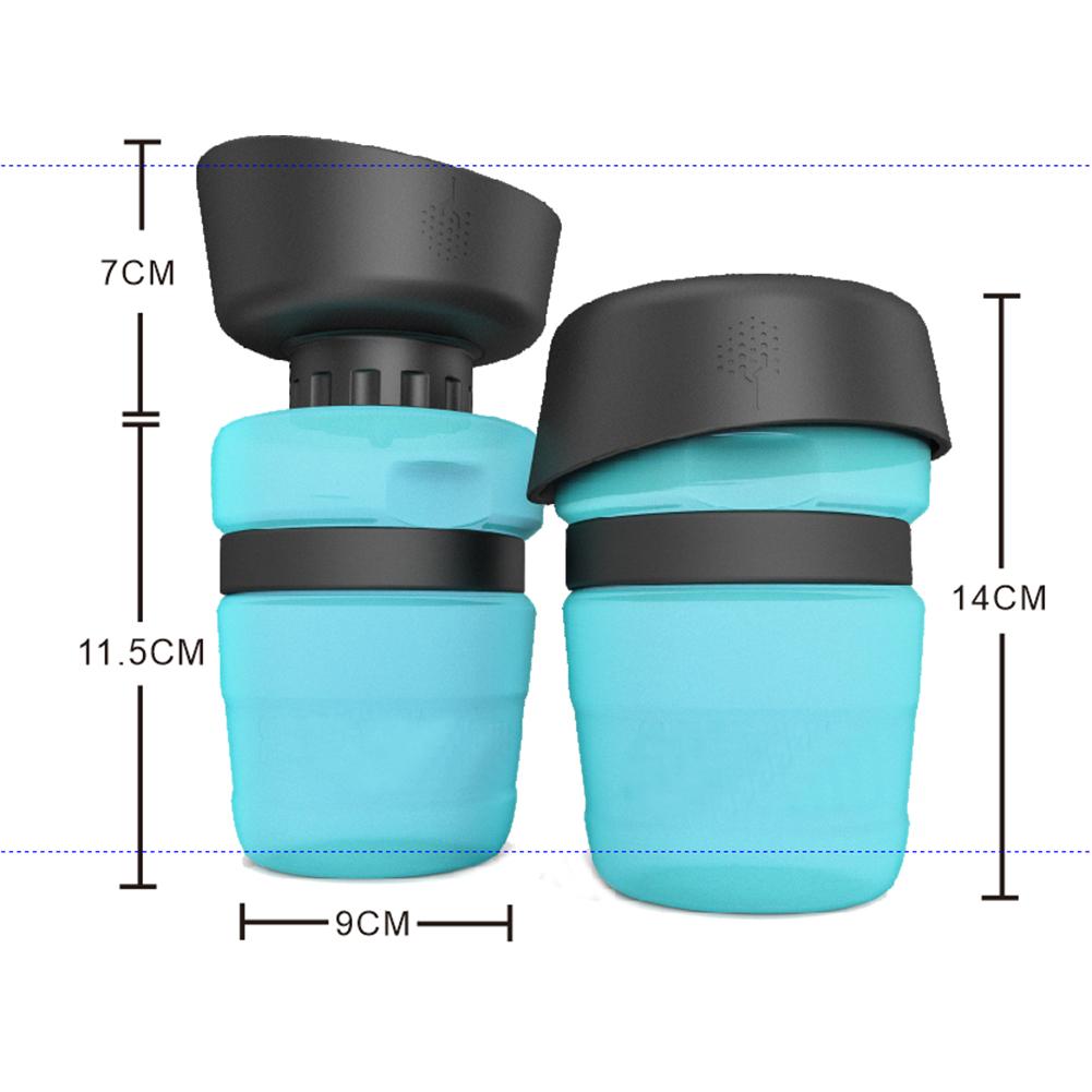 2021 Tragbare Hunde Wasserflasche Neues Design - BPA Frei